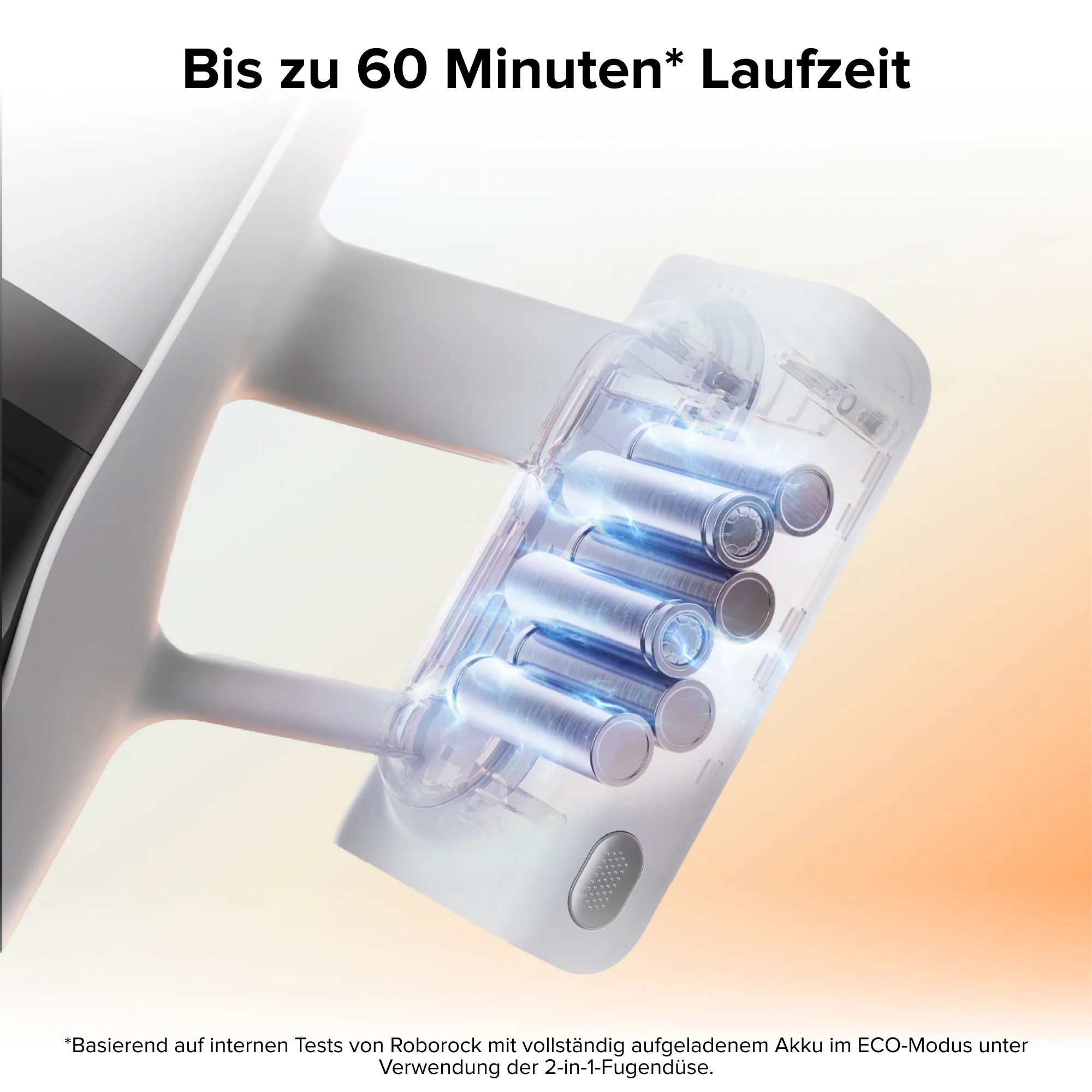 Roborock 6-Zellen 2500mAh Lithium-Ionen-Akku für H60 Hub/H60 – Hohe Kapazität für Längere Laufzeit, Kompatibel mit kabellosen Handstaubsaugern - Image 4