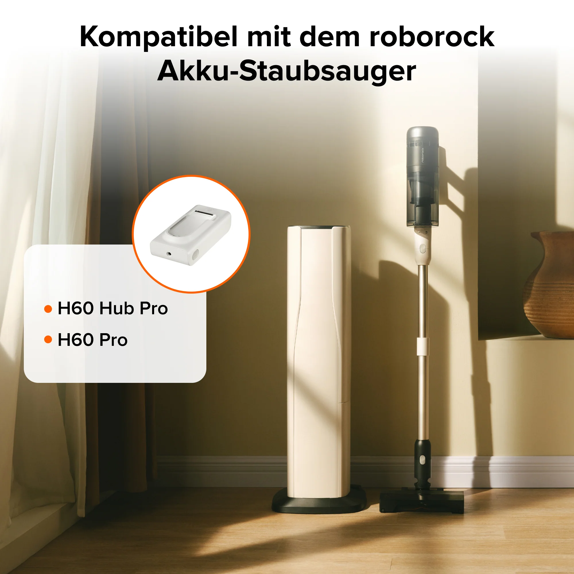 Roborock 8-Zellen 2500mAh Lithium-Ionen-Akku für H60 Hub Pro/H60 Pro – Hohe Kapazität für Längere Laufzeit, Kompatibel mit kabellosen Handstaubsaugern - Image 2