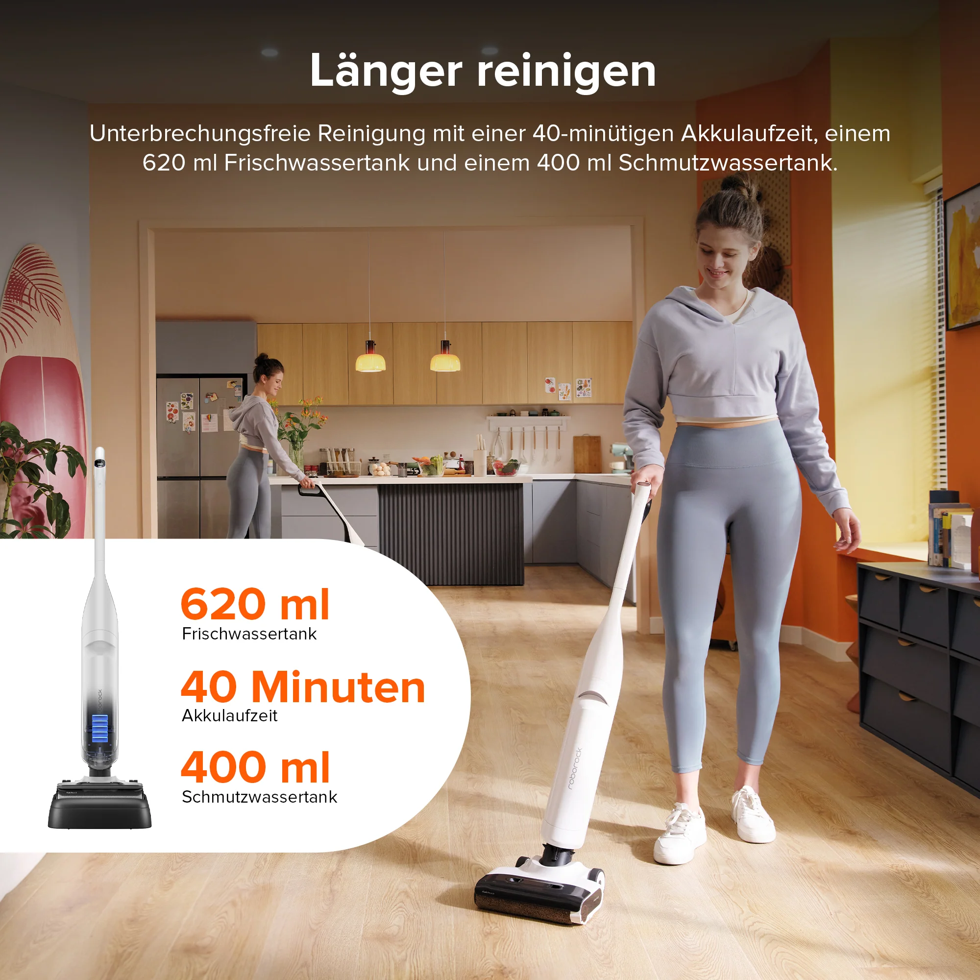 Roborock Flexi Lite Nass- und Trockenstaubsauger - Image 7