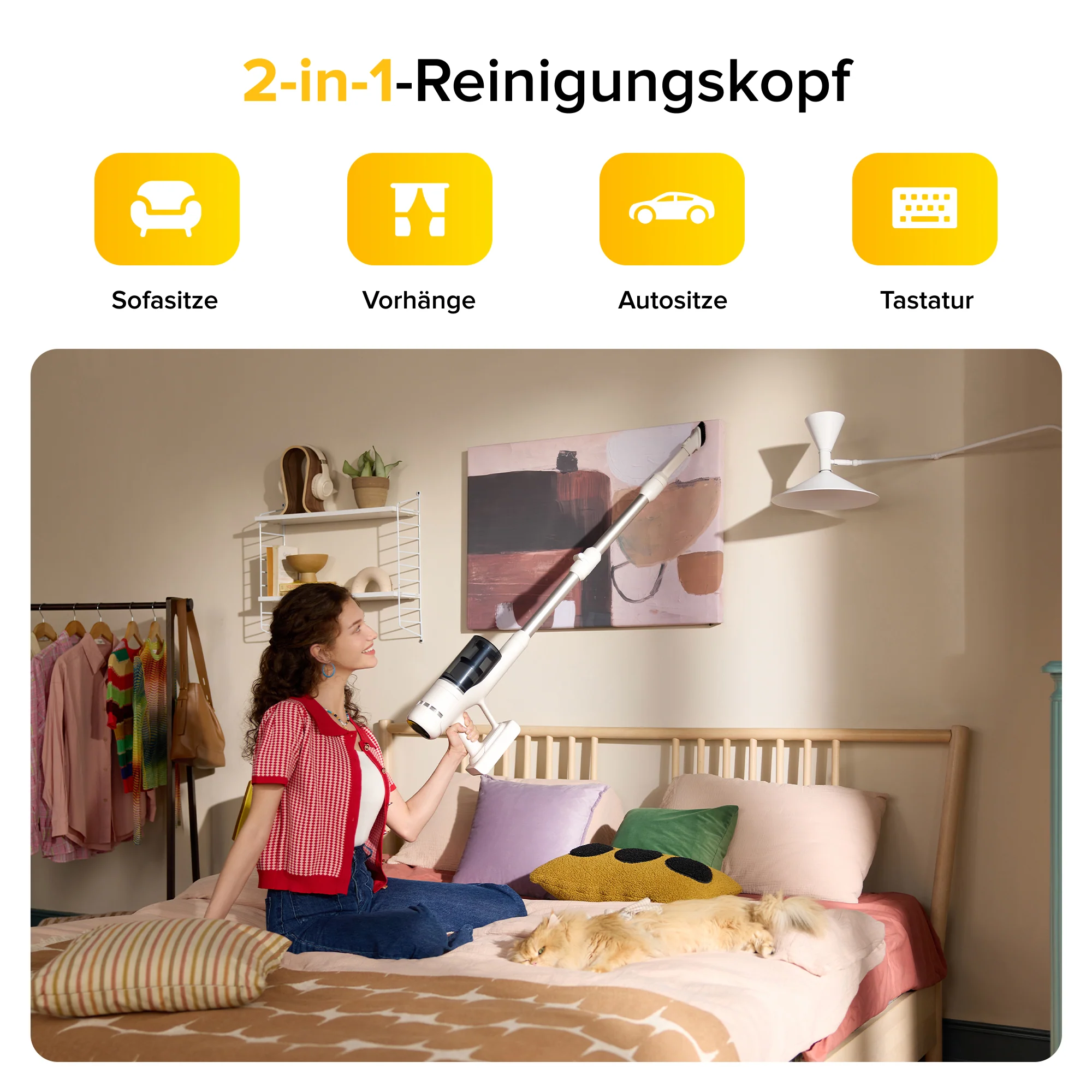 Roborock H60 2-in-1 Akku-Staubsauger mit Power-Detect - Image 8