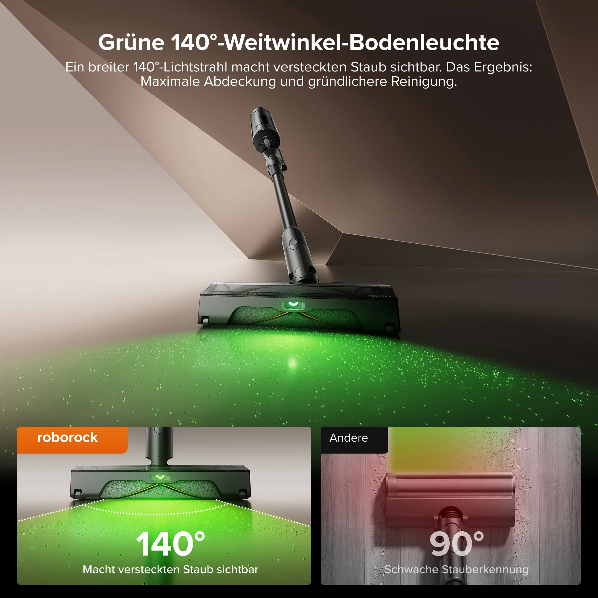 Roborock H60 Hub Ultra Akku-Staubsauger mit Absaugstation - Image 4