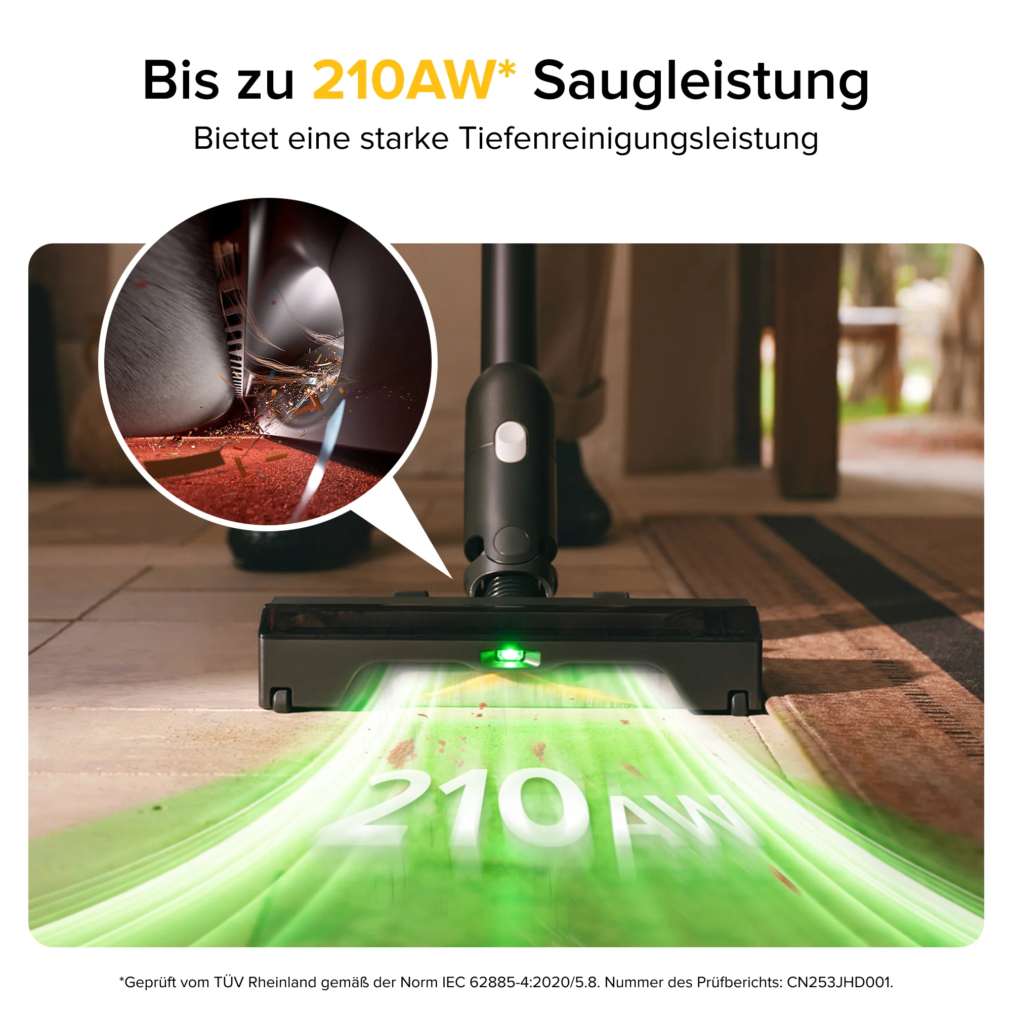 Roborock H60 Ultra 3-in-1 Akku-Staubsauger mit Power-Detect - Image 2