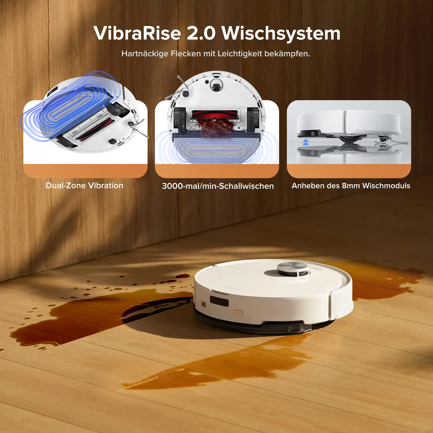 Roborock Q10 S5+ Set Saug- und Wischroboter mit Auto-Entleerungsstation mit zwei zusätzlichen Staubbeuteln - Image 15