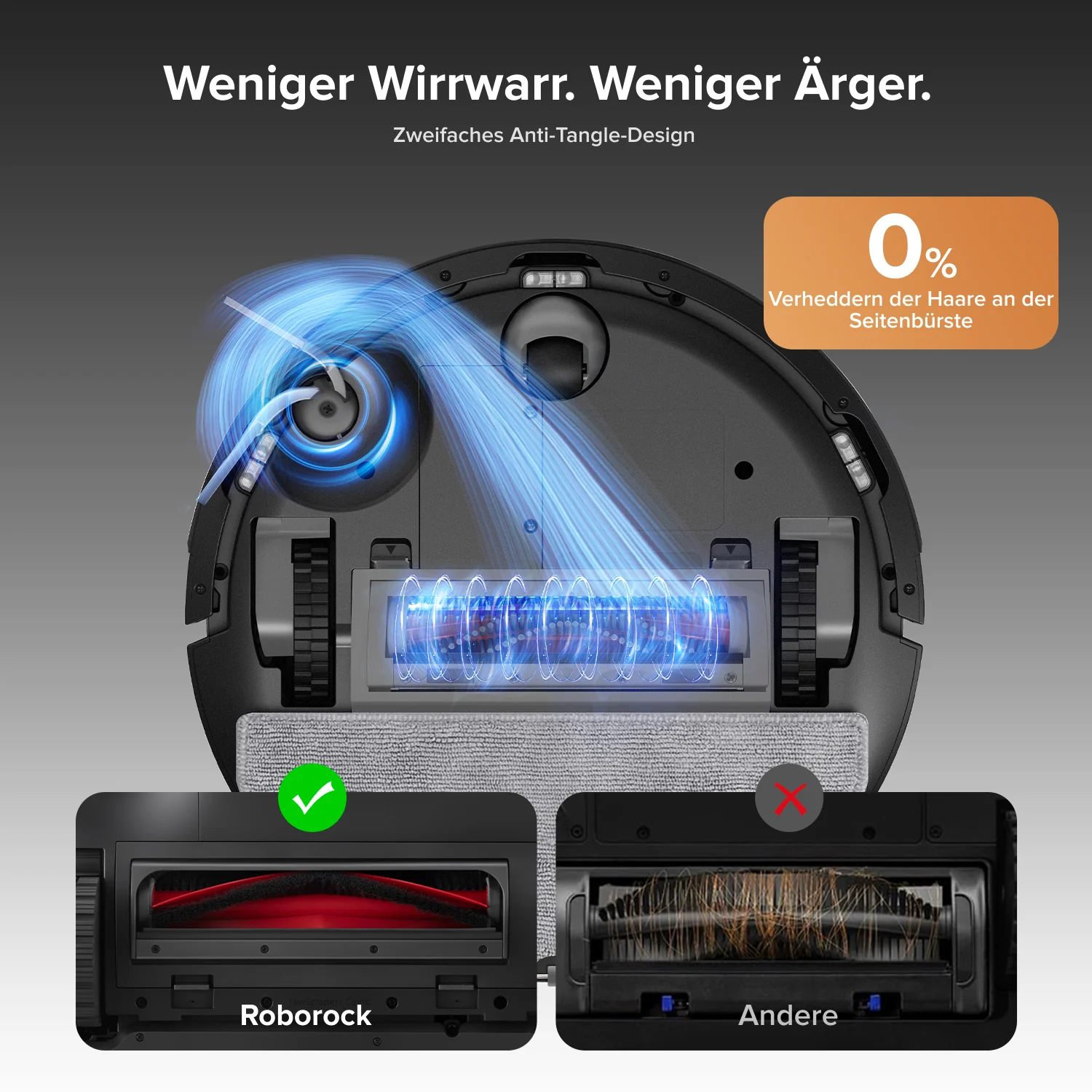 Roborock Q10 S5+ Set Saug- und Wischroboter mit Auto-Entleerungsstation mit zwei zusätzlichen Staubbeuteln - Image 4