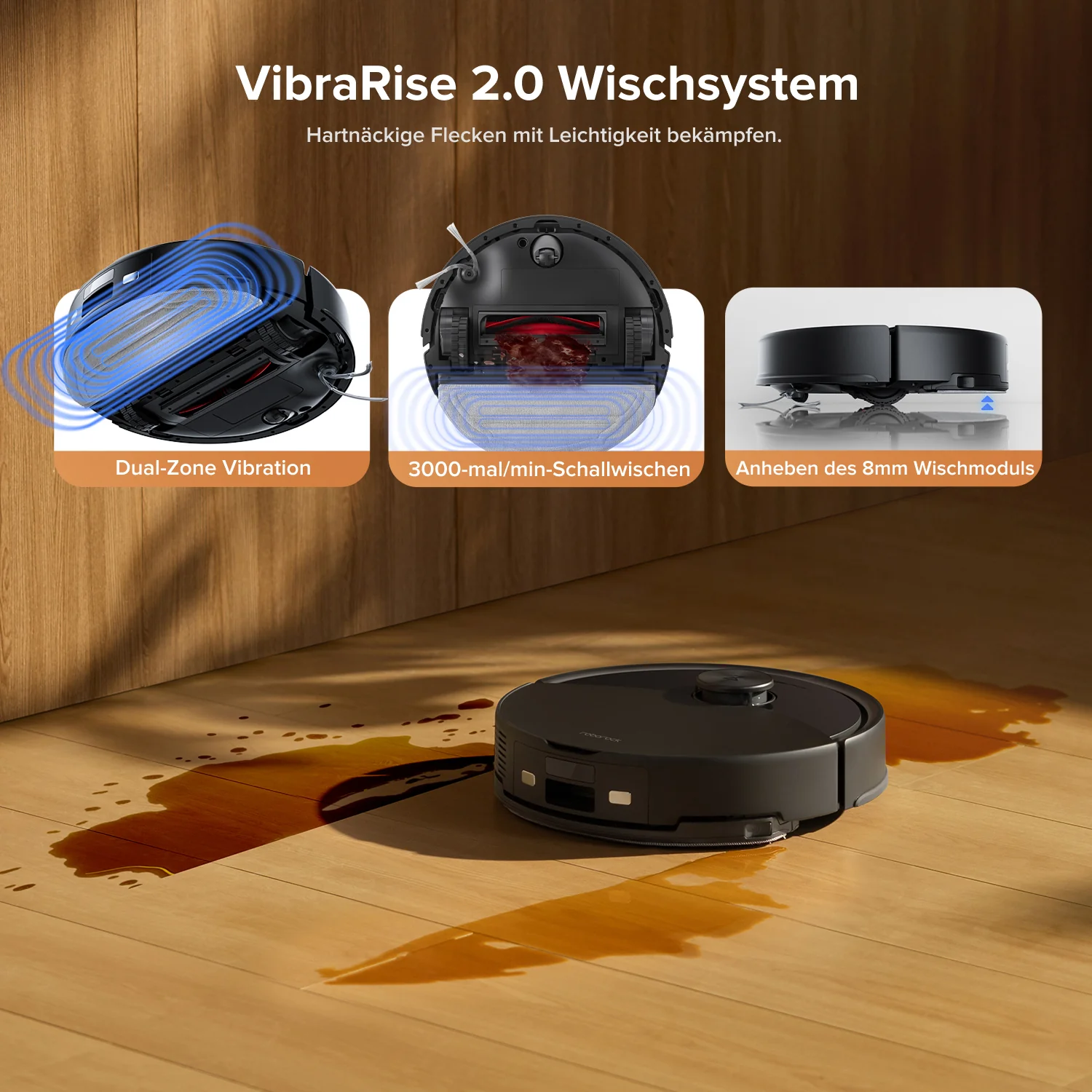 Roborock Q10 S5+ Set Saug- und Wischroboter mit Auto-Entleerungsstation mit zwei zusätzlichen Staubbeuteln - Image 6