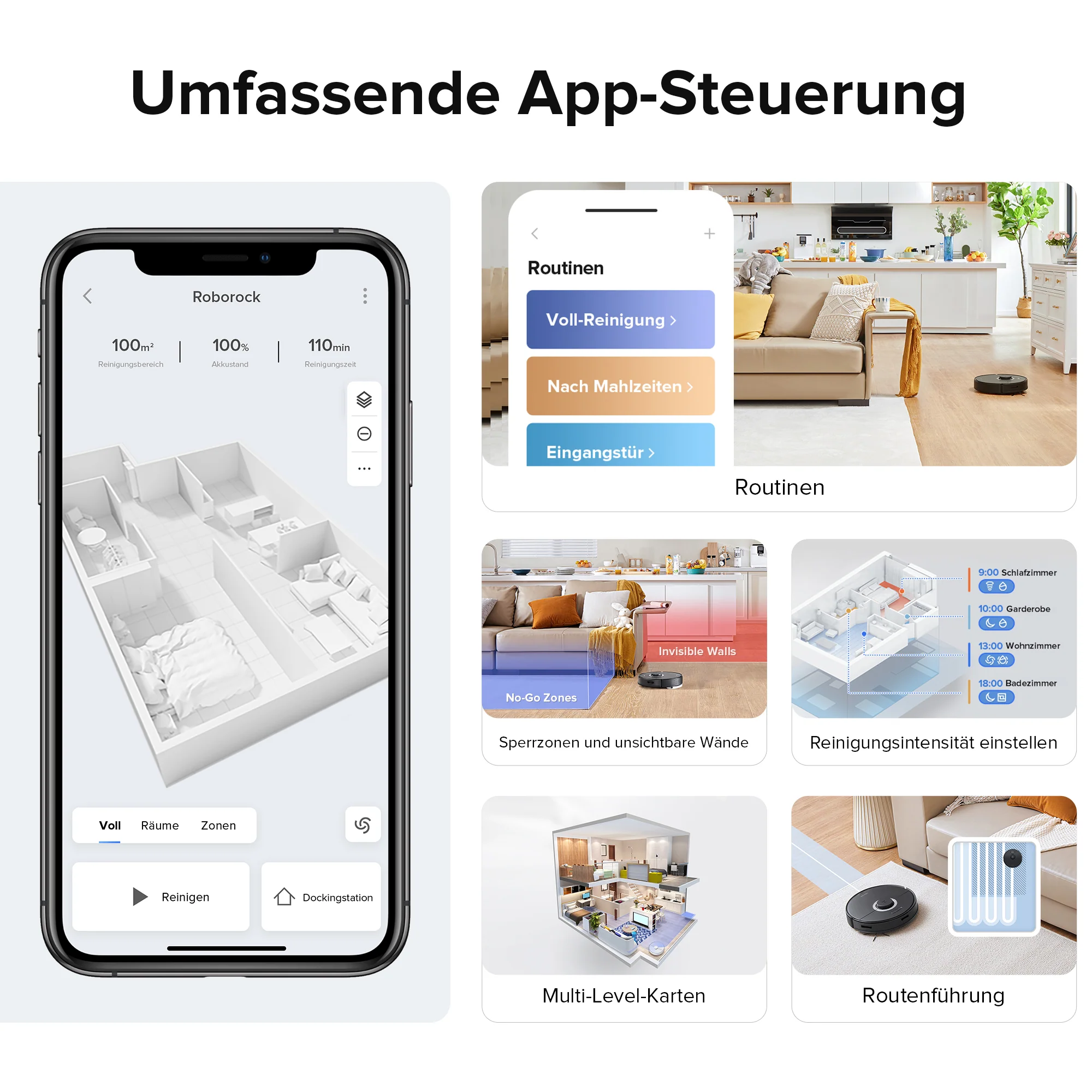 Roborock Q7 Max Saugroboter und Wischmopp mit 4200 Pa Saugleistung. - Image 16