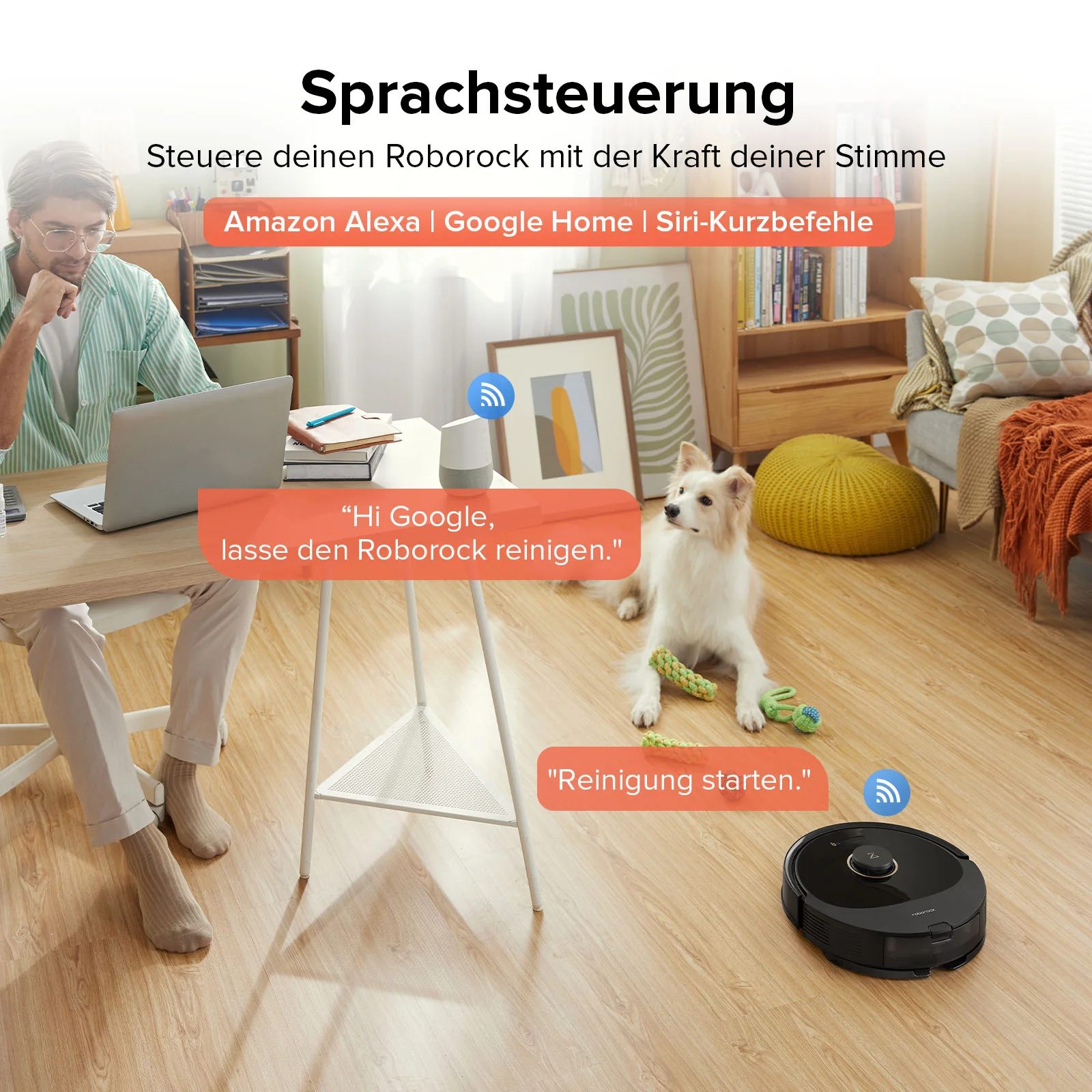 Roborock Q8 Max+ Saug- und Wischroboter mit Auto-Entleerungsstation - Image 28