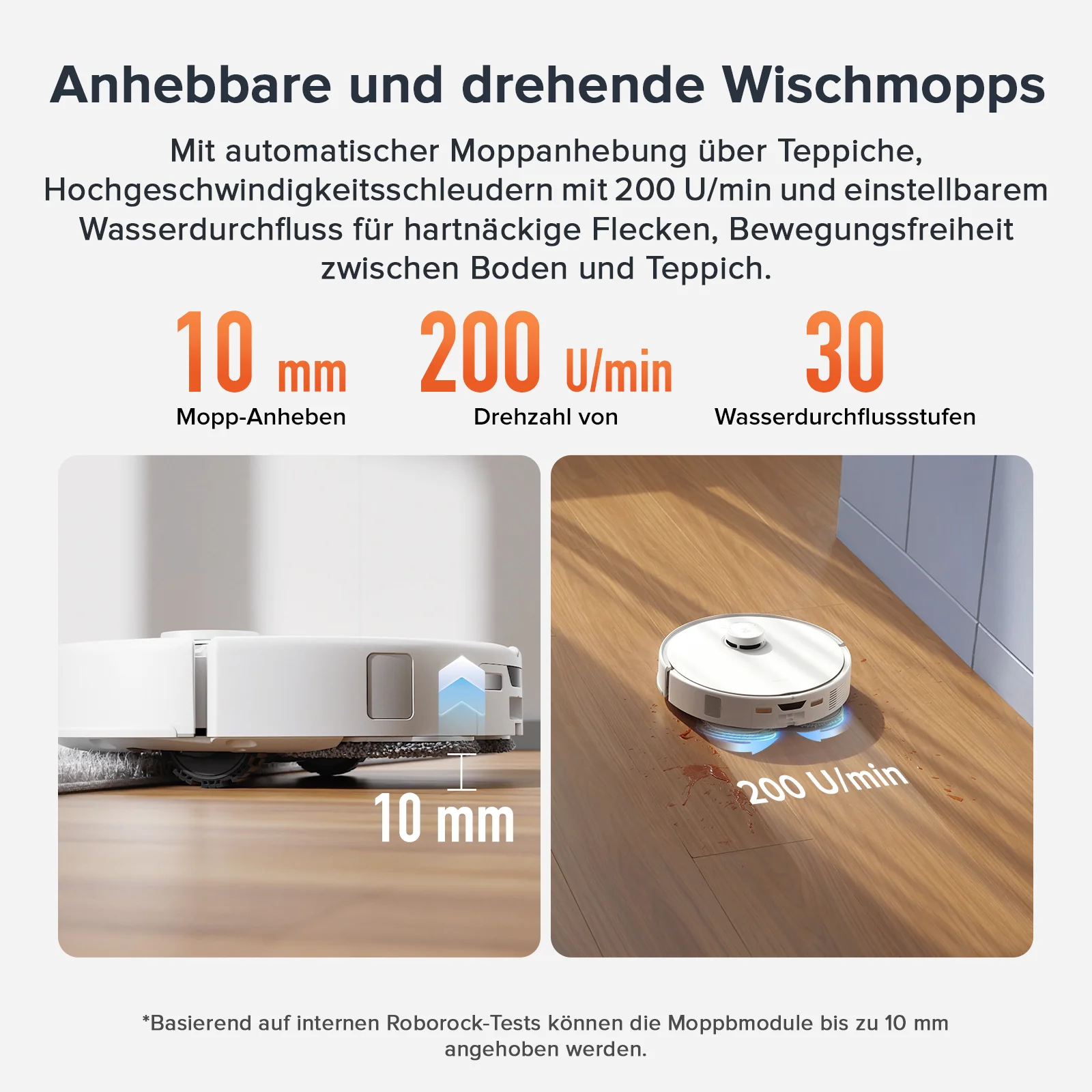 「Generalüberholt – 90 % wie neu」Roborock Qrevo Curv S5X Saugroboter mit DuoDivide® Hauptbürste und Multifunktions-Dockingstation 3.0 - Image 5
