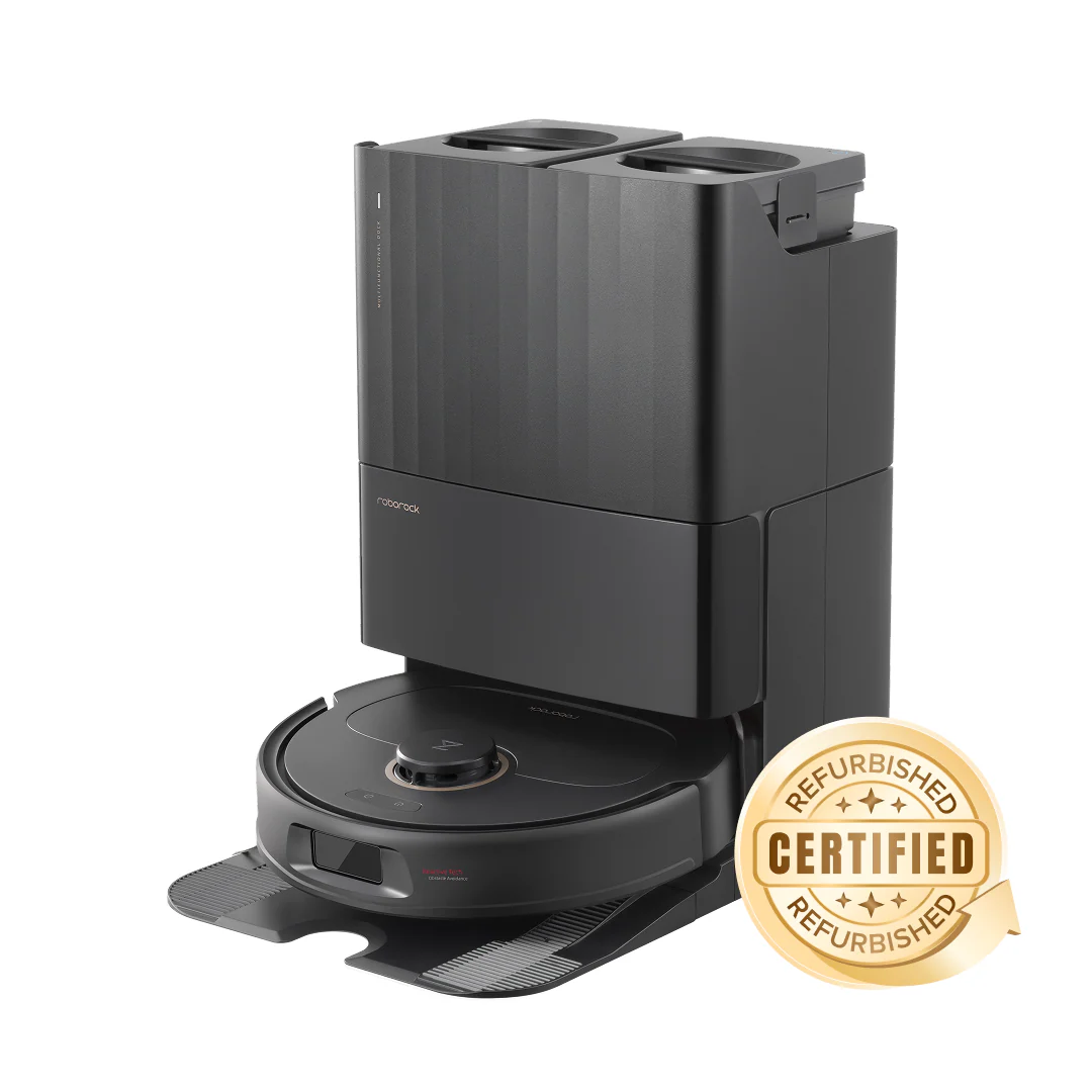 「Generalüberholt – 90 % wie neu」Roborock Qrevo Pro Saugroboter mit Multifunktions-Dockingstation 2.0