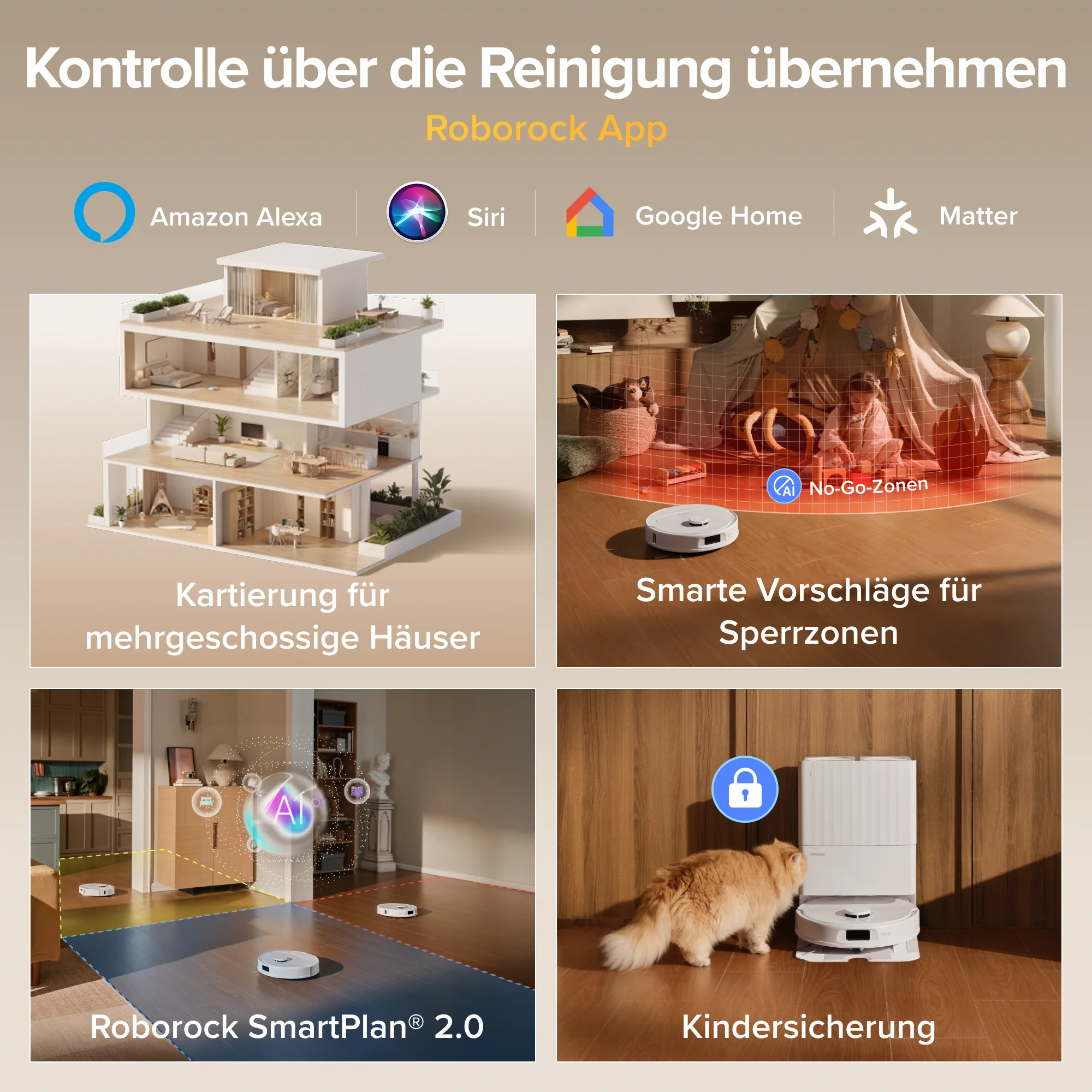 Roborock Qrevo S Pro Saug- und Wischroboter – Saugkraft von 18.500 Pa und Multifunktions-Dockingstation - Image 35