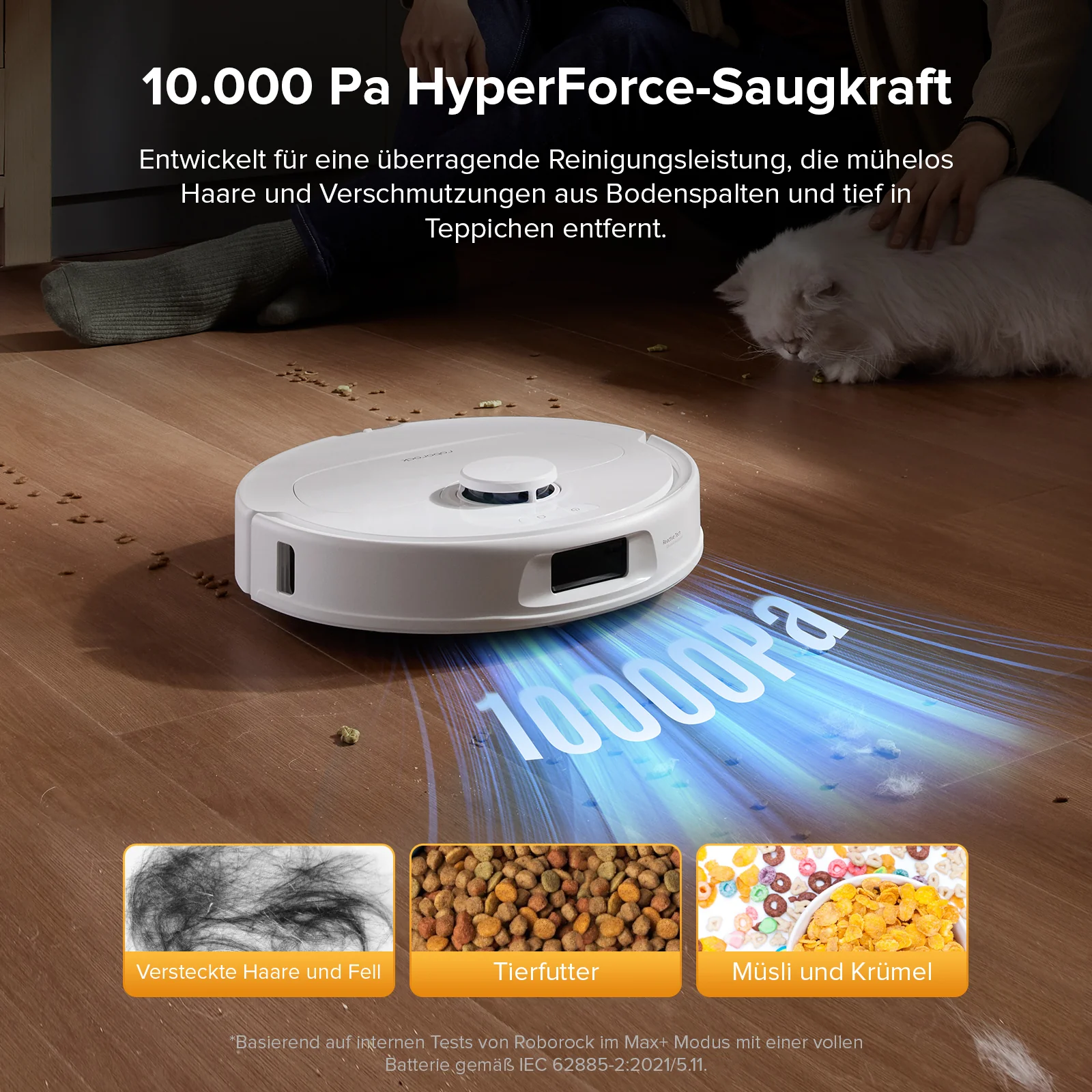 Roborock QV 35S Saugroboter mit Multifunktions-Dockingstation - Image 2