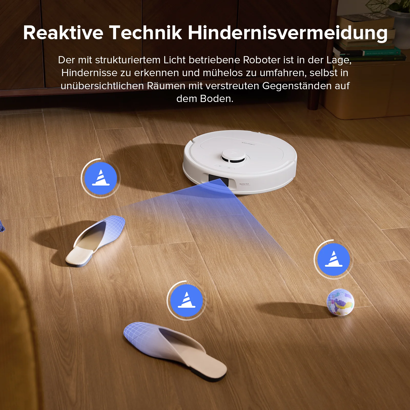 Roborock QV 35S Saugroboter mit Multifunktions-Dockingstation - Image 5