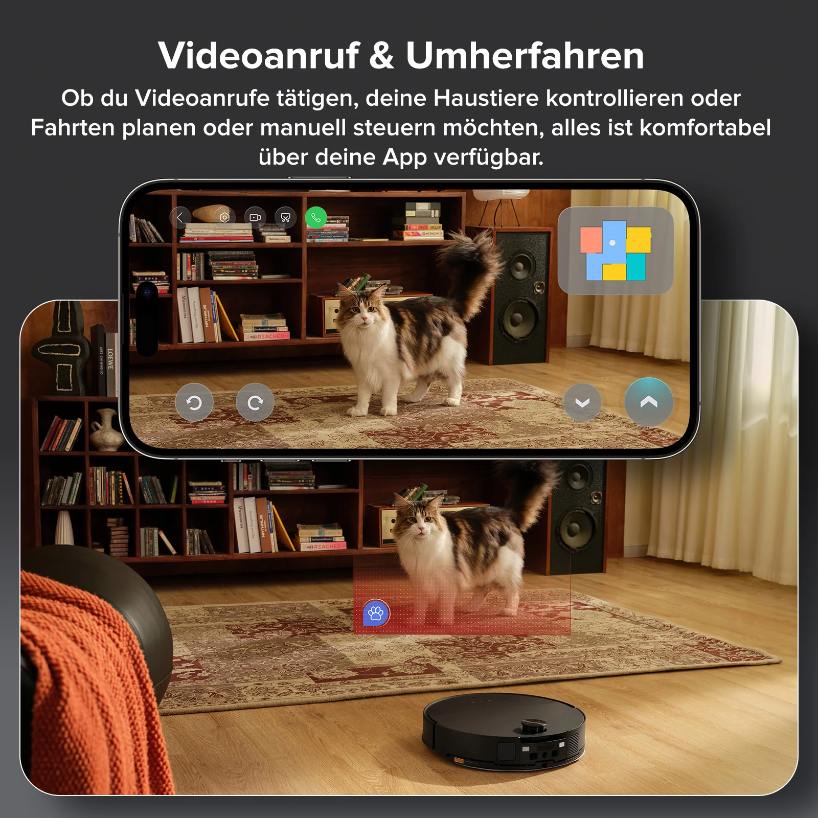 Roborock Saros 10 Saugroboter mit Dual Anti-Tangle System (verbessert von S8 MaxV Ultra) - Image 17