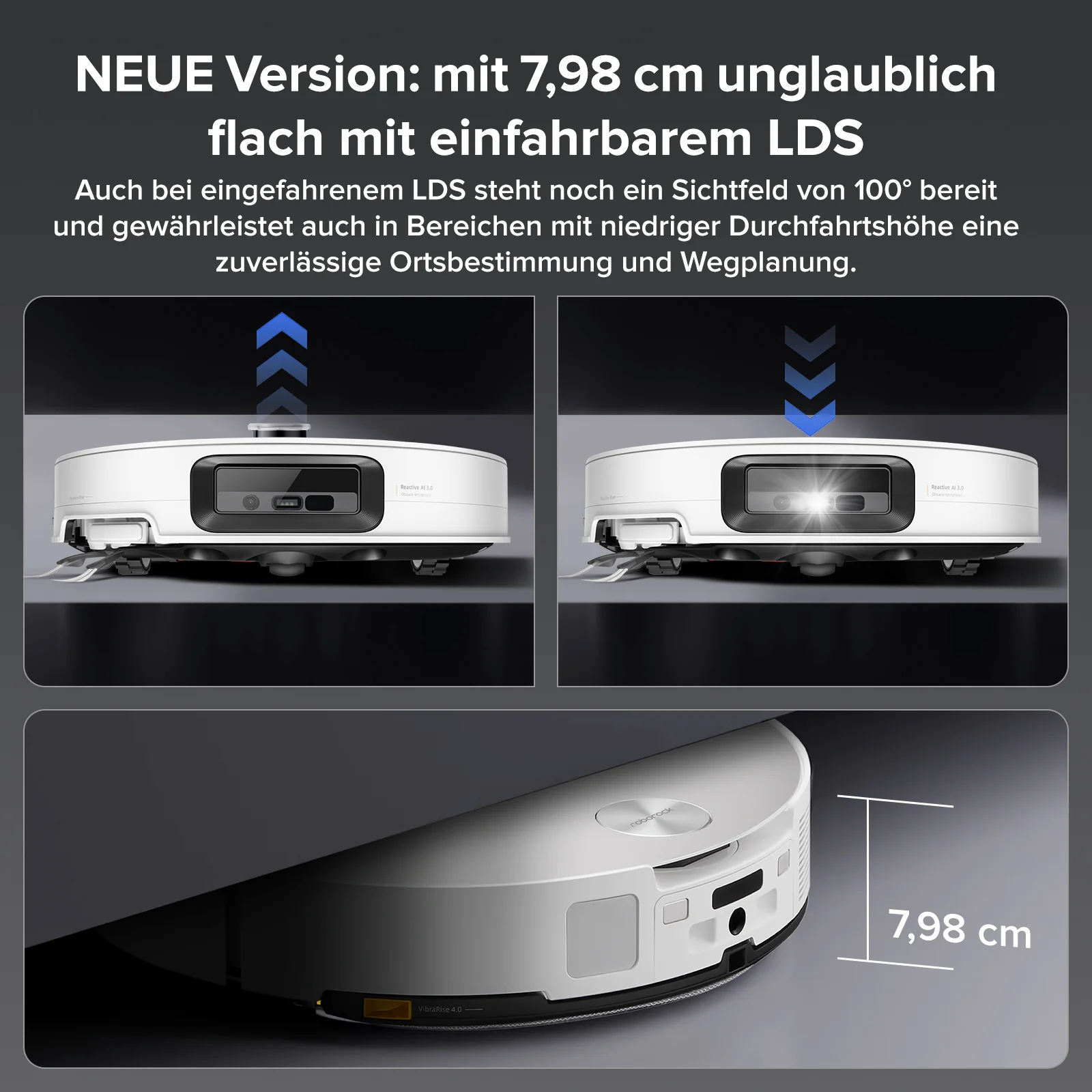 Roborock Saros 10 Saugroboter mit Dual Anti-Tangle System (verbessert von S8 MaxV Ultra) - Image 2