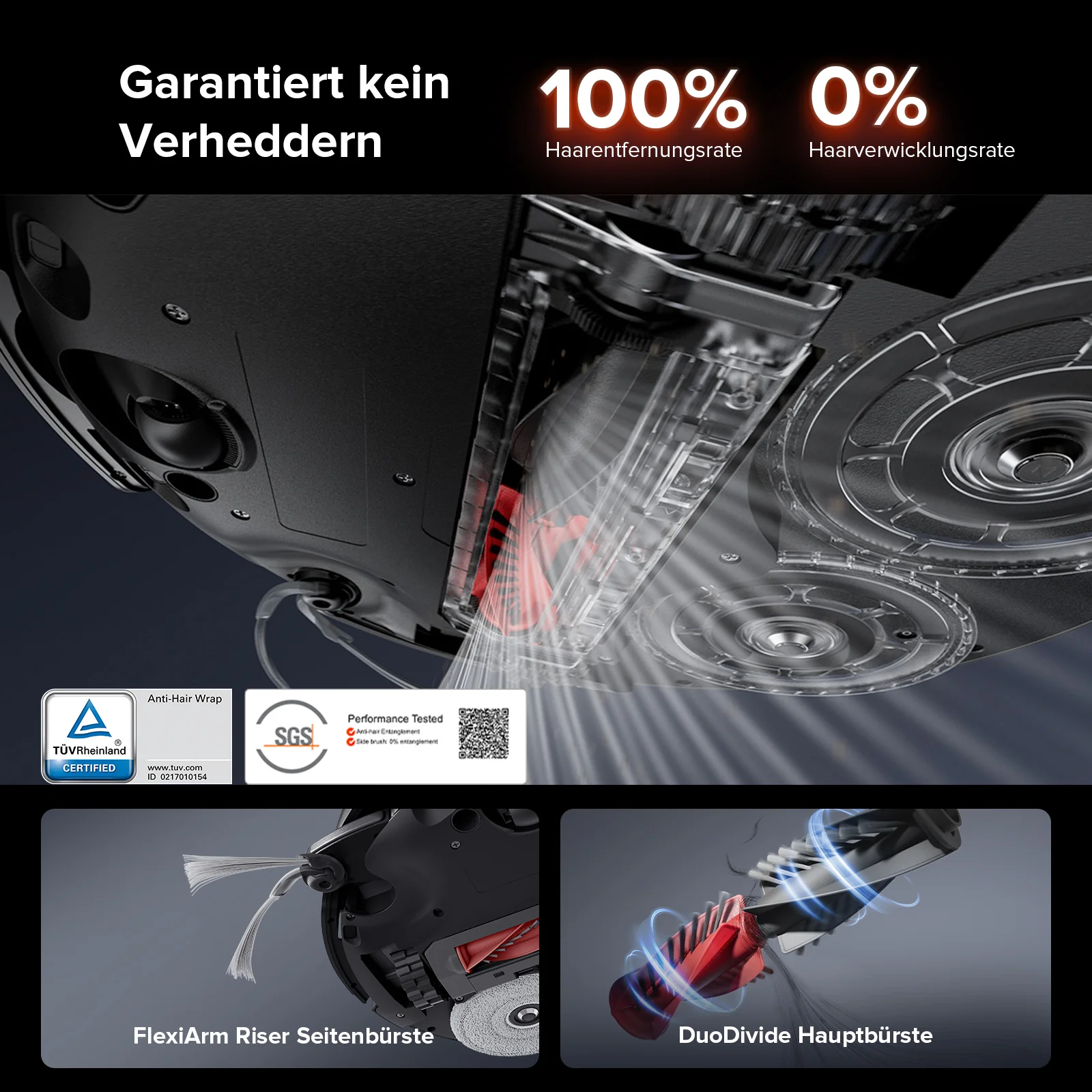 Roborock Saros 10R Saugroboter mit Wischfunktion & abnehmbarem Wischmopp - Image 5