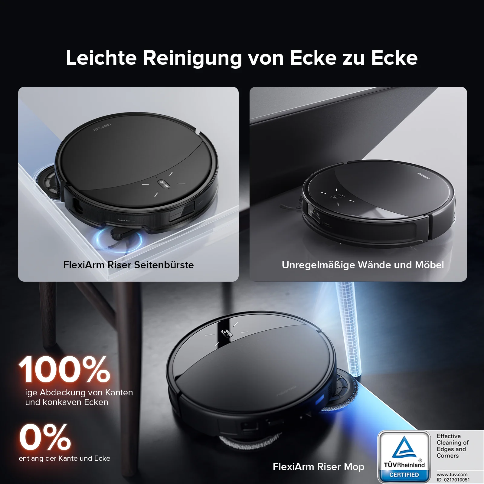 Roborock Saros 10R Saugroboter mit Wischfunktion & abnehmbarem Wischmopp - Image 6