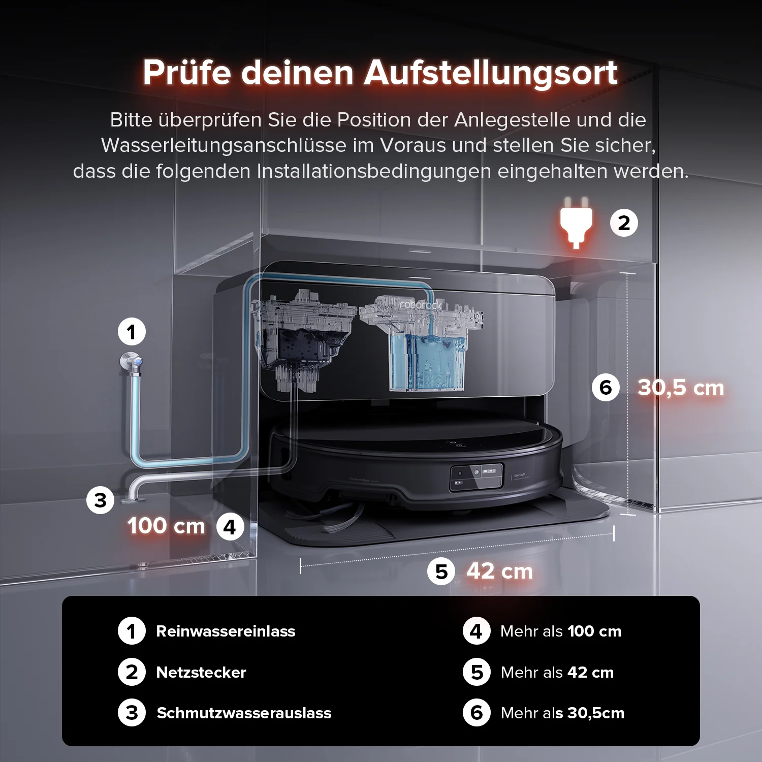 Roborock Saros 10R Saugroboter mit Wasseranschluss - Image 2