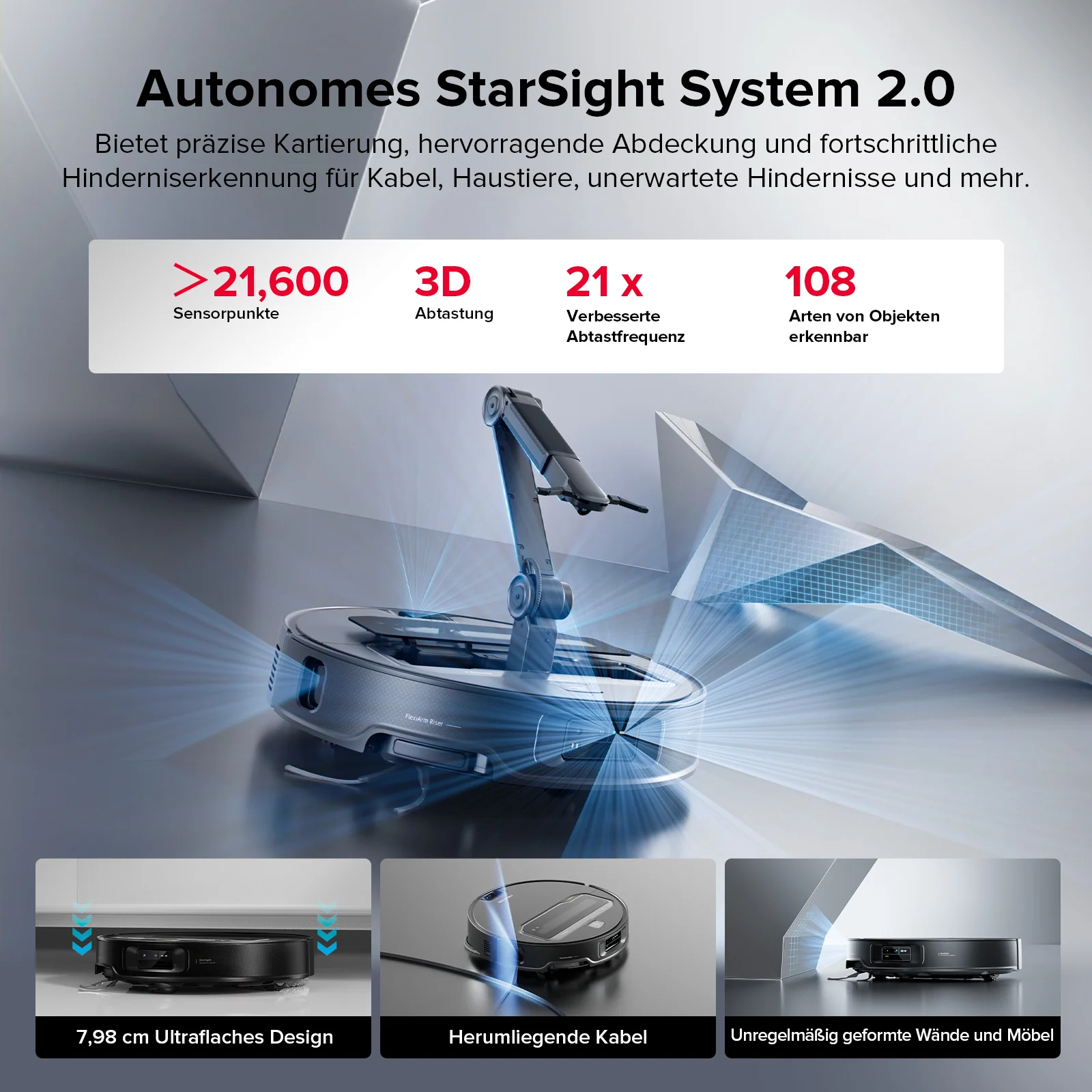 Roborock Saros Z70 Staubsaugerroboter mit mechanischem OmniGrip™ Arm - Image 17