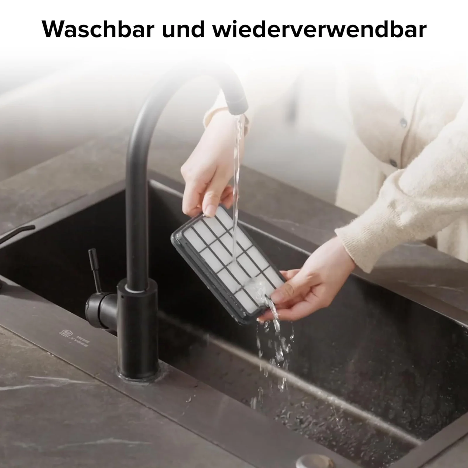 Roborock Original Waschbarer Filter für H60 Hub Ultra und H60 Hub Pro Stielstaubsauger - Image 3
