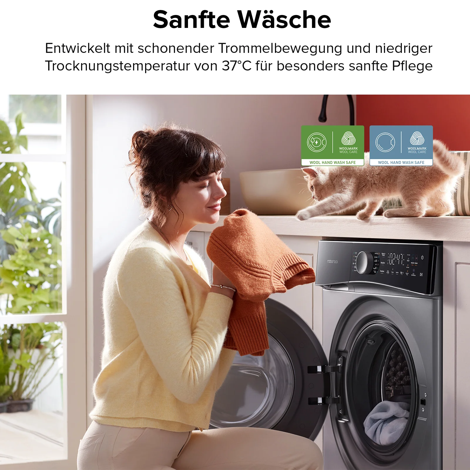 Roborock Zeo Lite Waschtrockner mit der Zeo-Cycle® Trocknungstechnologie - Image 12