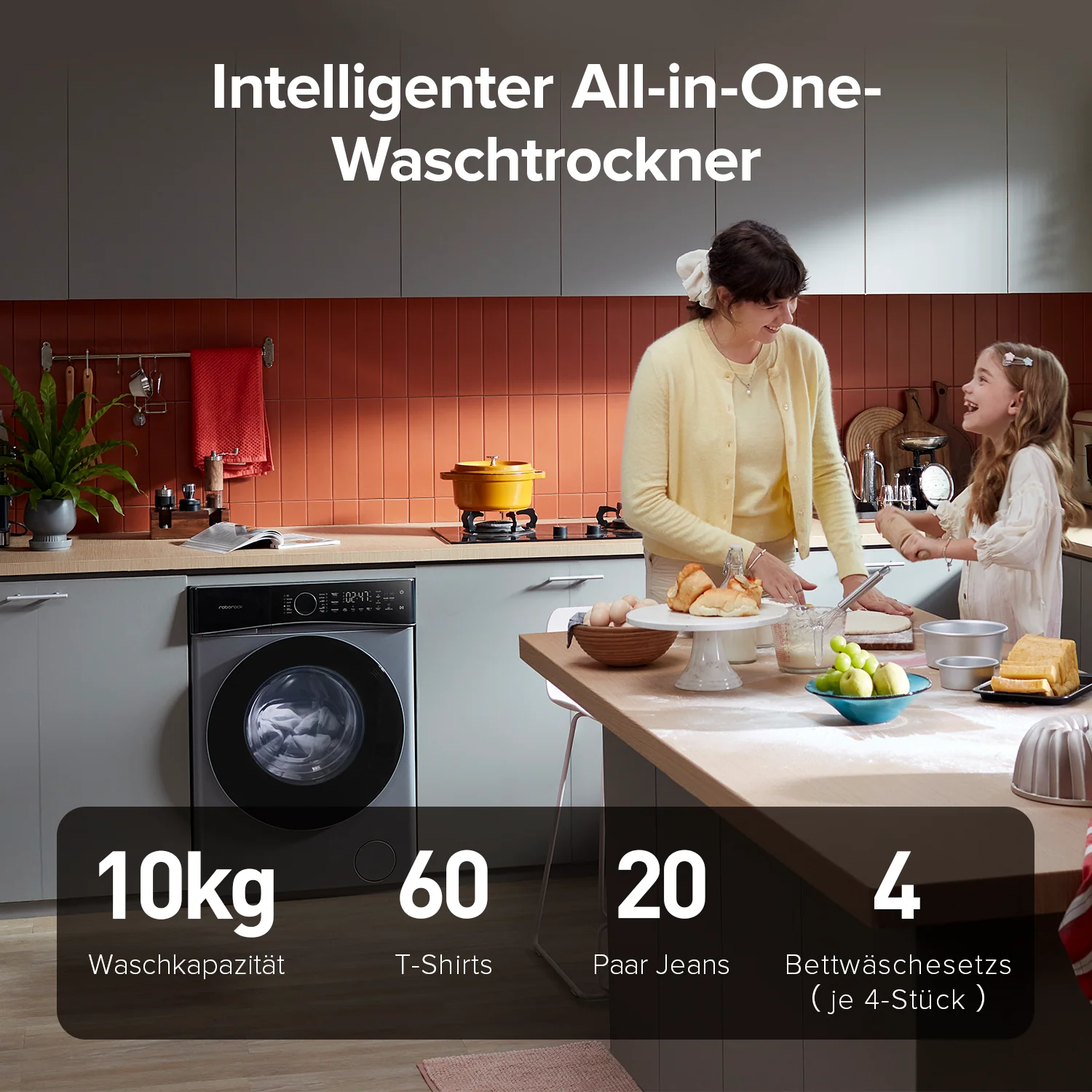 Roborock Zeo Lite Waschtrockner mit der Zeo-Cycle® Trocknungstechnologie - Image 17