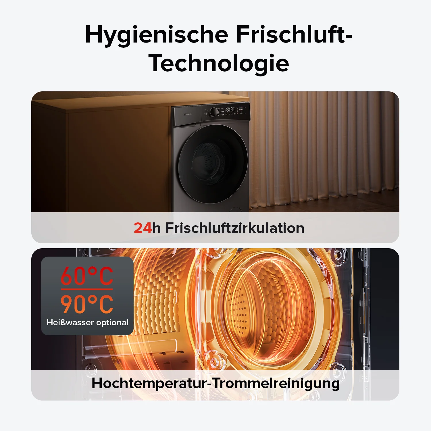 Roborock Zeo Lite Waschtrockner mit der Zeo-Cycle® Trocknungstechnologie - Image 6